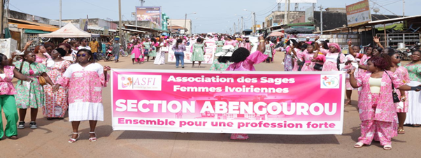 Défilés BEN et Sections  - JISF Abengourou 2025